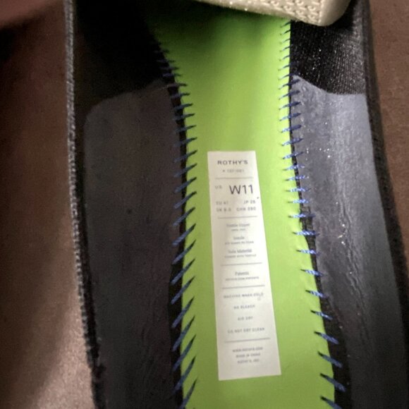 New Rothy's The Almond Demi Mules Pointed Toe Slip On Comfort Slides Shoes 11 - Picture 7 of 8